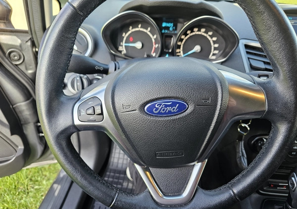 Ford Fiesta cena 44900 przebieg: 78380, rok produkcji 2017 z Terespol małe 497